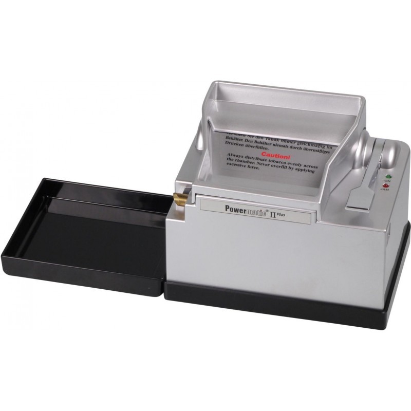 Zorr Powermatic 2 Silber Elektrische Zigarettenstopfmaschine Zorr Powermatic 2 Silber Elektrische Zigarettenstopfmaschine