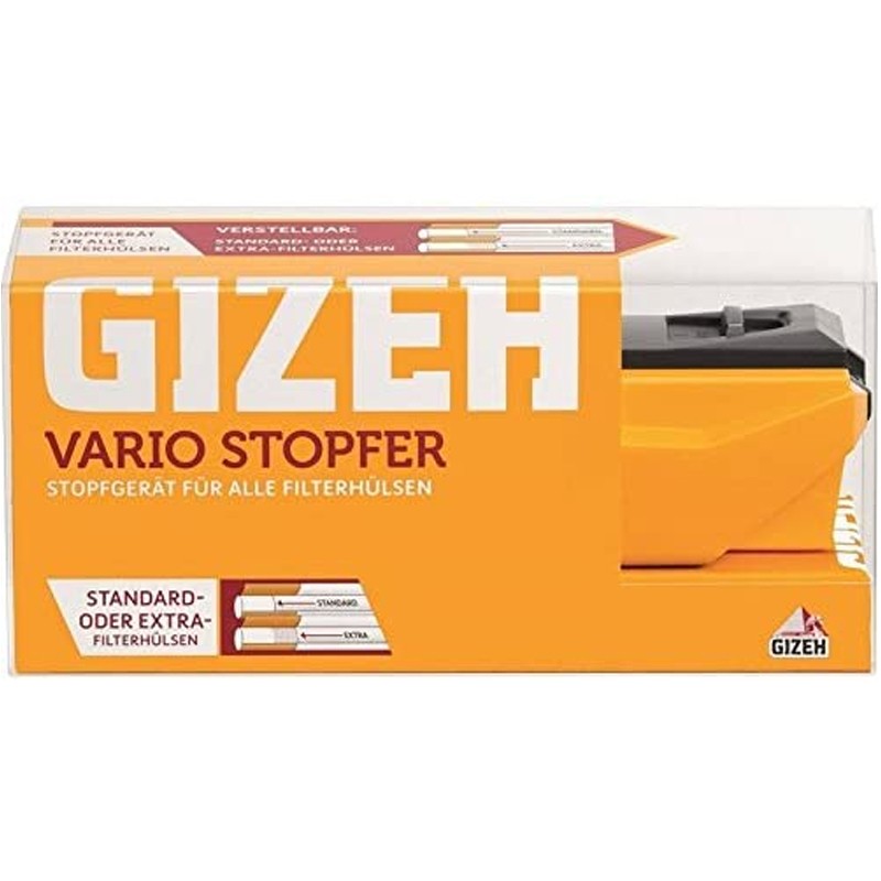 Stopfmaschine Zigarettenstopfer Tabak Stopfer Gizeh Vario Design Edition Stopfer 