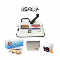 TOP O Matic Stopfmaschine LUXUS Start Paket 