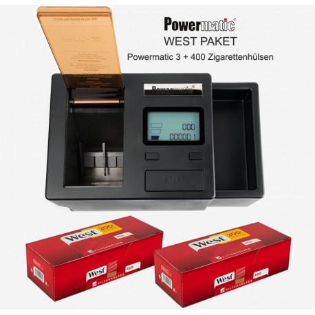 Powermatic 3 Plus Elektrische Stopfmaschine West Paket