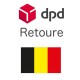 Stopfmaschine Retourenlabel Belgien