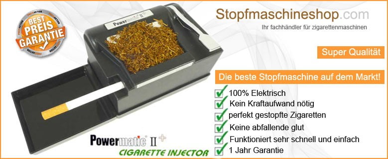 Powermatic 2+ Stopfmaschine jetzt kaufen