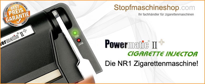 Elektrische Stopfmaschine Shop - Zigarettenstopfmaschinen Online Kaufen