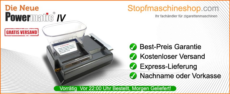 Zorr Powermatic 4 Elektrische Stopfmaschine fur Zigaretten